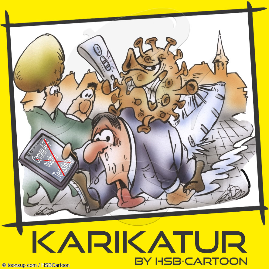 Cartoon: Pandemieende 1