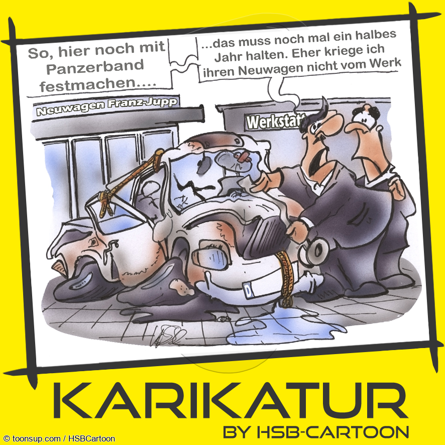 Cartoon: Warten auf den Neuen 1