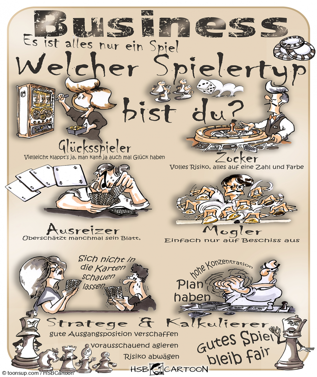 Illustration: Spielertyp im Business 1