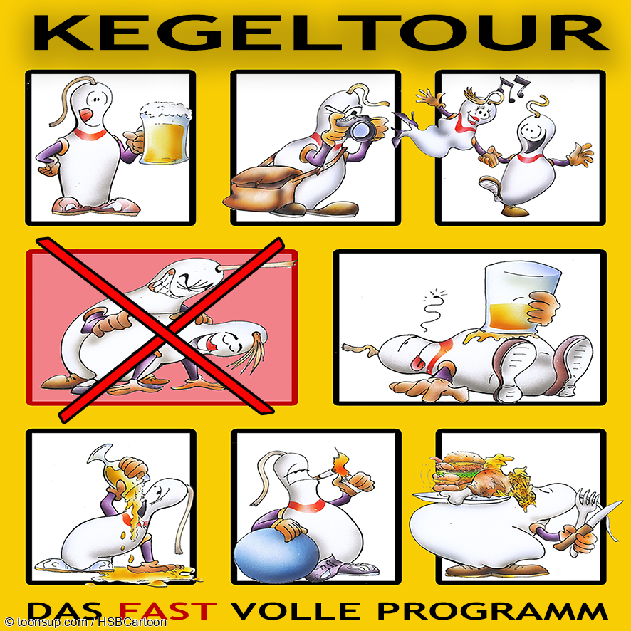 Illustration: Kegeltour 1