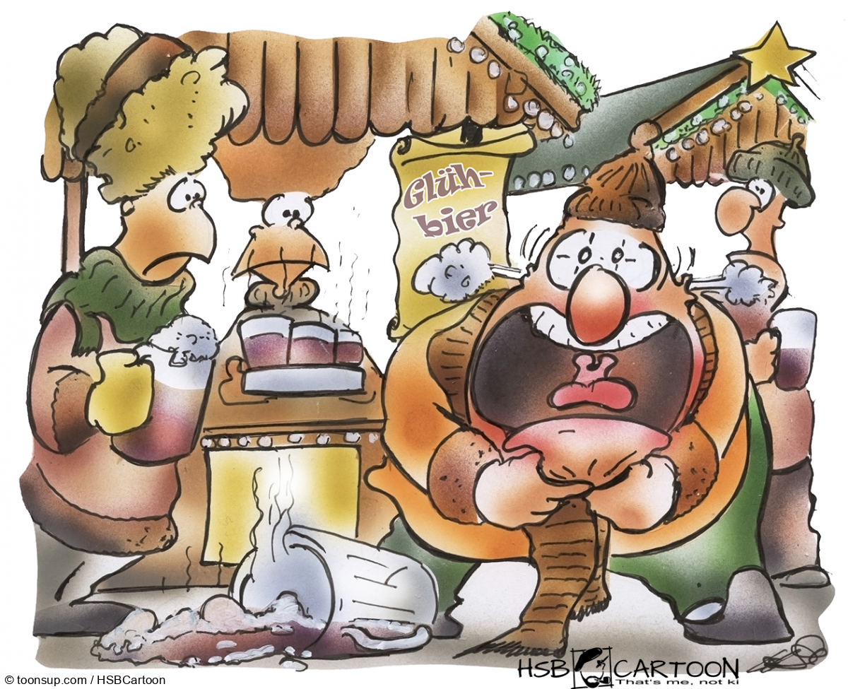 Cartoon: Glühbier 1