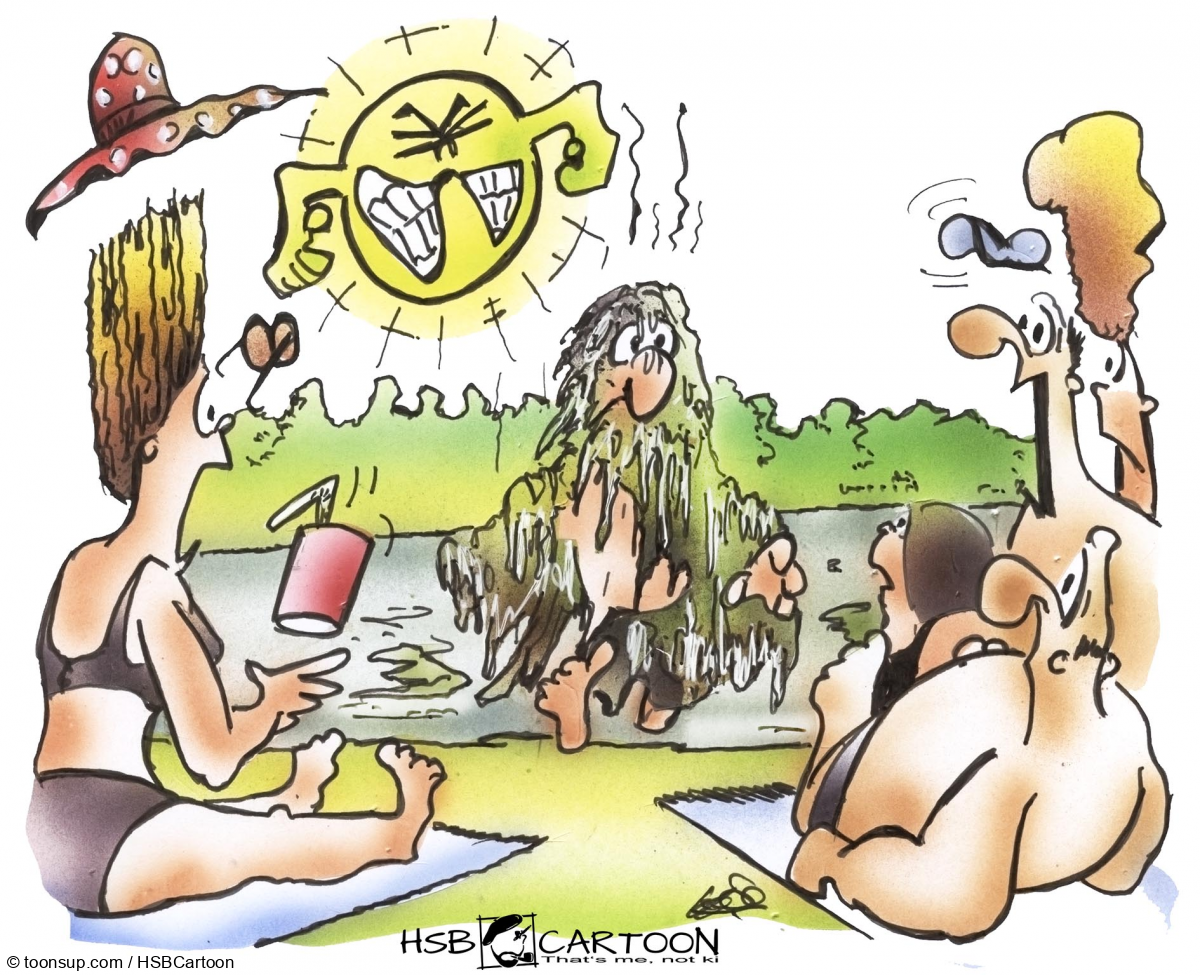 Cartoon: Algenpest 1