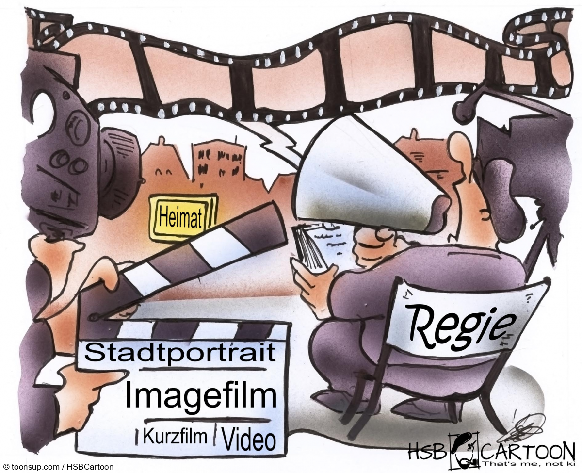 Cartoon: Heimatfilm 1