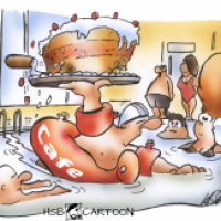 Bistroservice im Hallenbad