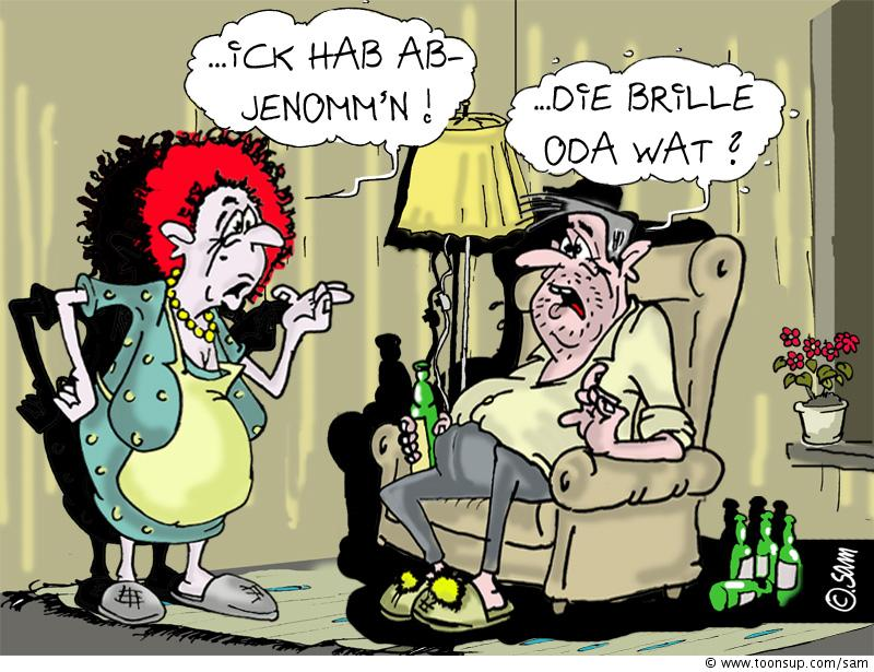 Cartoon: abgenommen 1