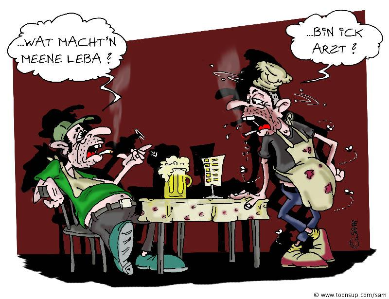 Cartoon: rotten der chaoskoch 1