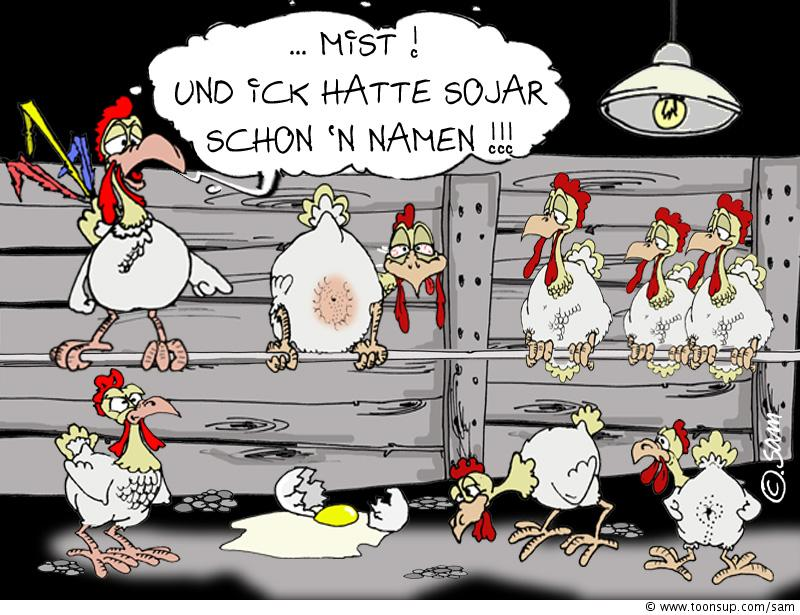 Cartoon: das ei 1