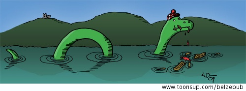 Concept Art / Character Design: Loch Ness 1