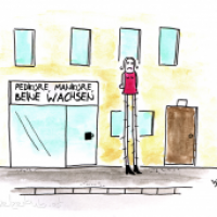 Beine wachsen