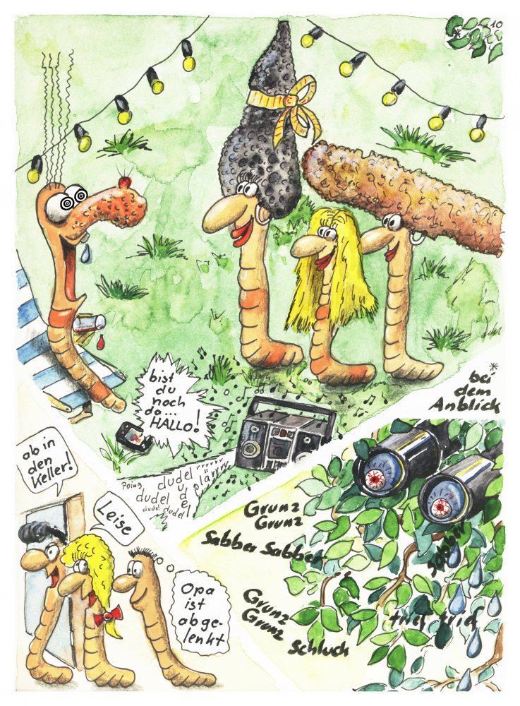 Illustration: Die Würmlis 1