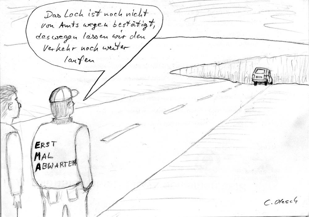 Cartoon: EMA zur Impfung mit AstraZeneca 1