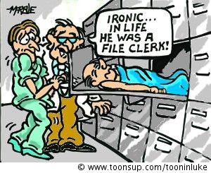 Cartoon: A drawful of irony 1