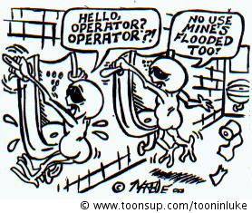 Cartoon: Out of order 1