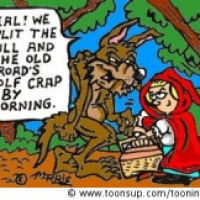 The real red ridinghood