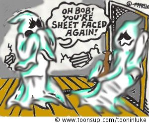 Cartoon: Sheetfaced 1