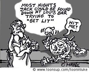 Cartoon: Getting 'Lit' 1