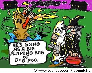 Cartoon: Hot Halloween costume 1