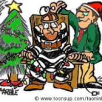 Saving electricity at christmas