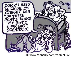Cartoon: The 'Big Butt' Trap 1