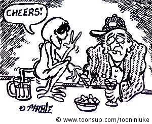 Cartoon: Cheers! 1