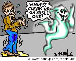 Cartoon: Clean up! 1
