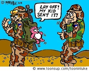 Cartoon: Teddy Bear 1