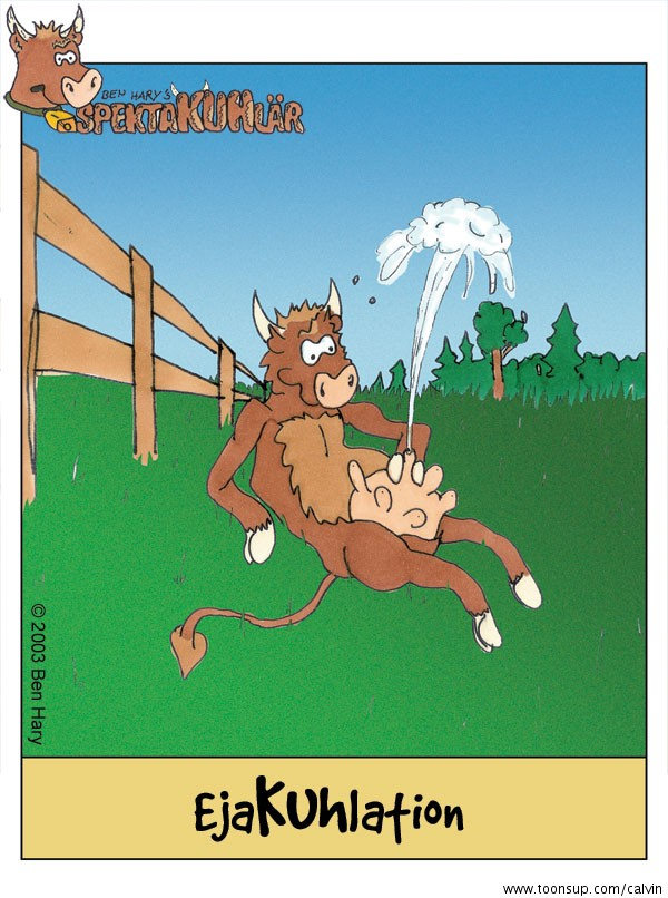 Cartoon: EjaKUHlation 1