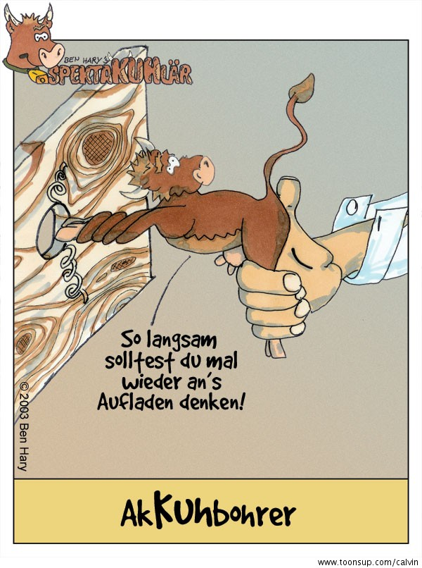 Cartoon: AkKUHbohrer 1