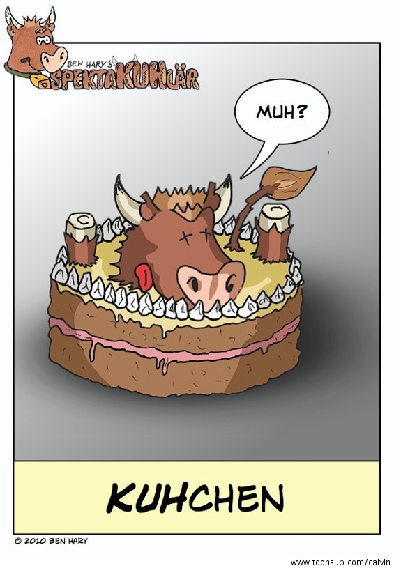 Cartoon: KUHchen 1
