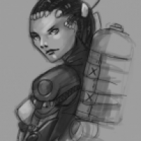Random Dominance War Sketches