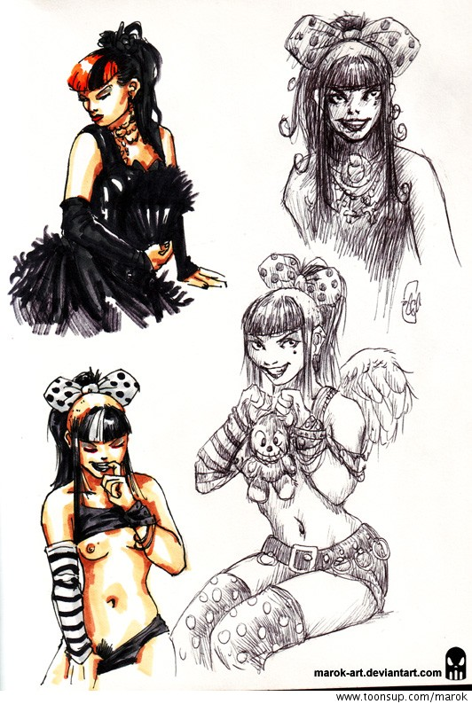Concept Art / Character Design: Random Portraits 03 1