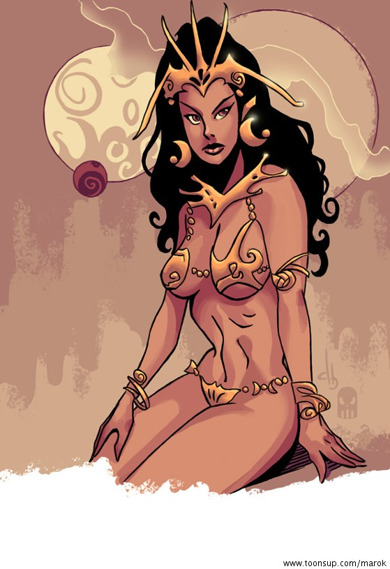 Illustration: Ink an color works 2