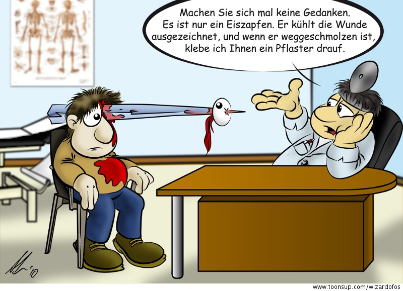 Cartoon: Eiszapfen 1