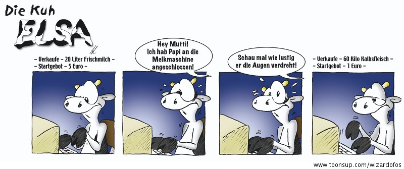 Cartoon: Die Kuh Elsa 1