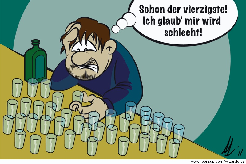Cartoon: Einladungskarte 1