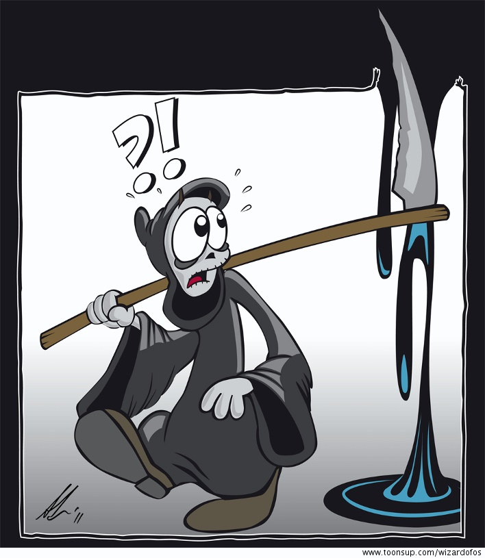 Cartoon: Missgeschick 1