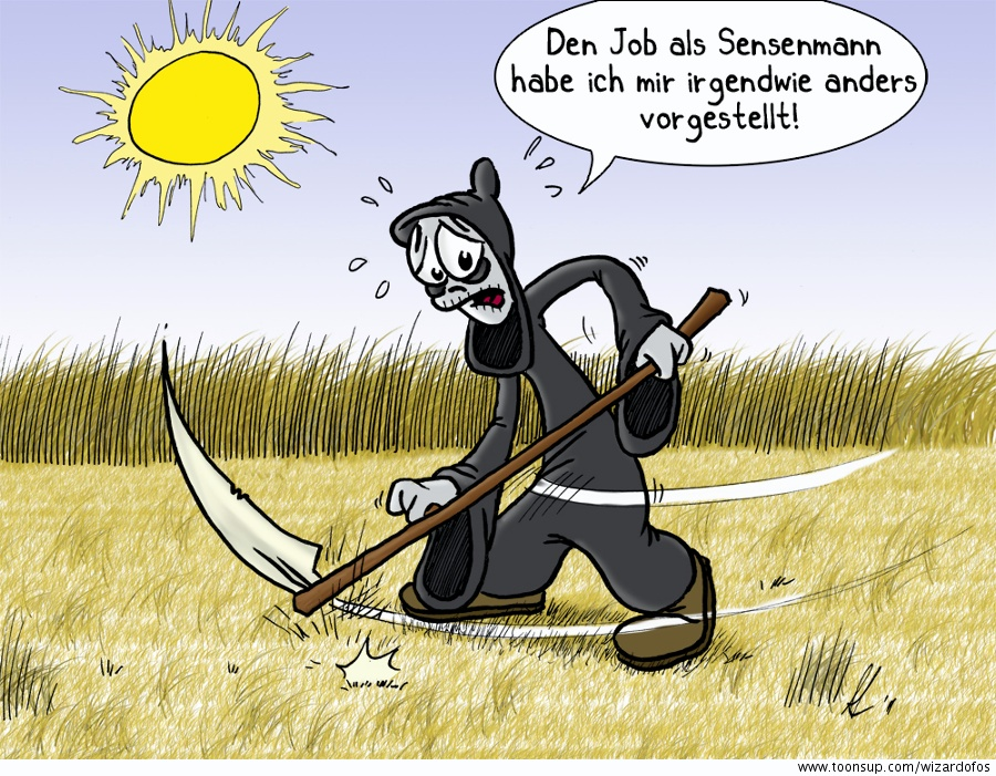 Cartoon: Sensenbauer 1