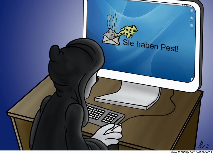 Cartoon: E-Mail für dich! 1