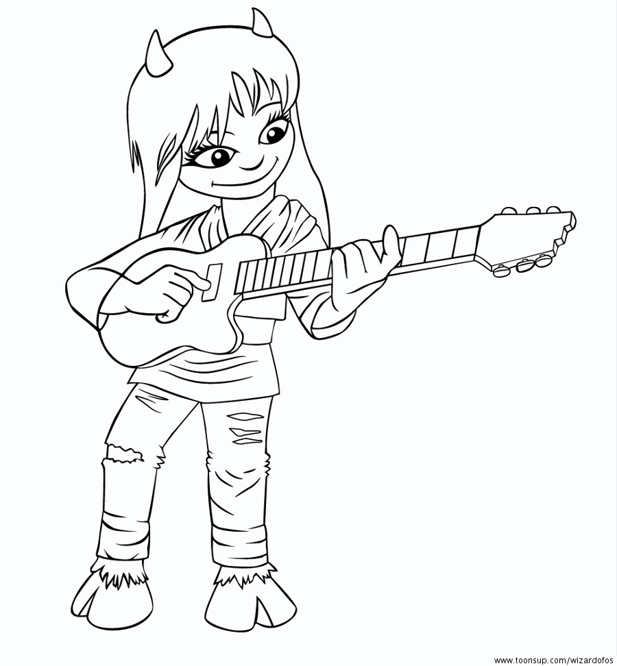 Cartoon: rythm guitar 2