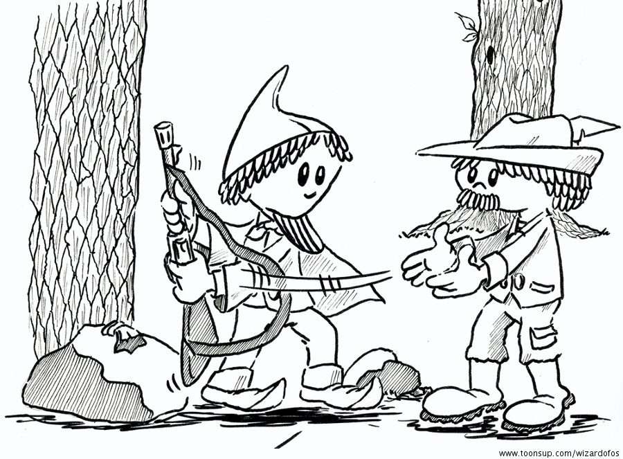 Cartoon: Die Wahrheit über den Verbleib des West-Sandmännchens 6