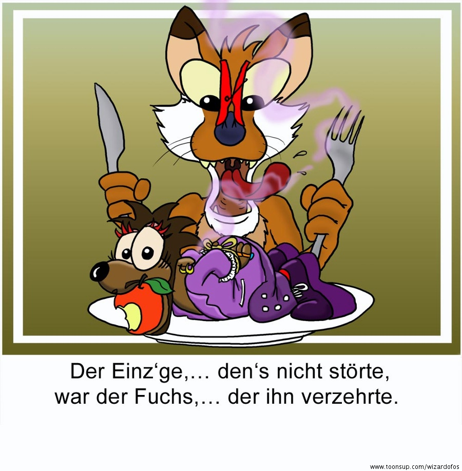 Comic: Der eitle Igel 6