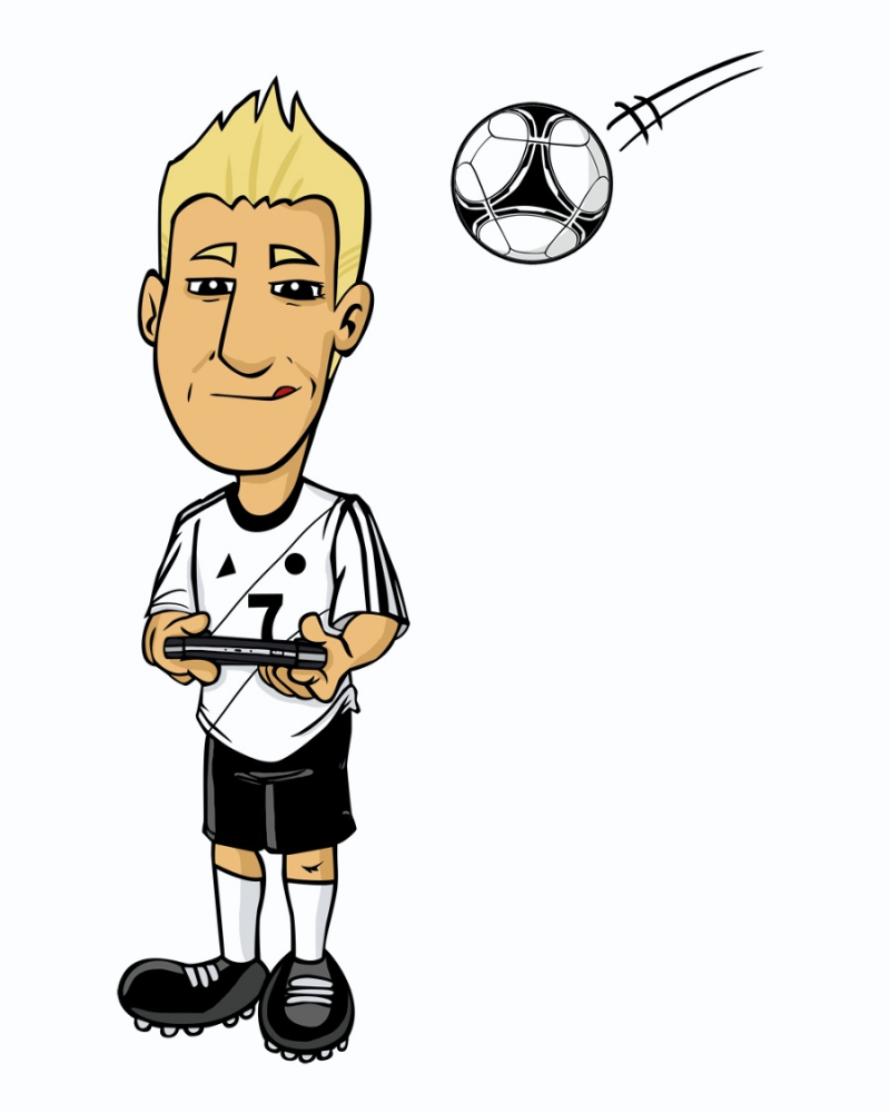 Cartoon: Fußball T-Shirts, Nationalmannschaft 7