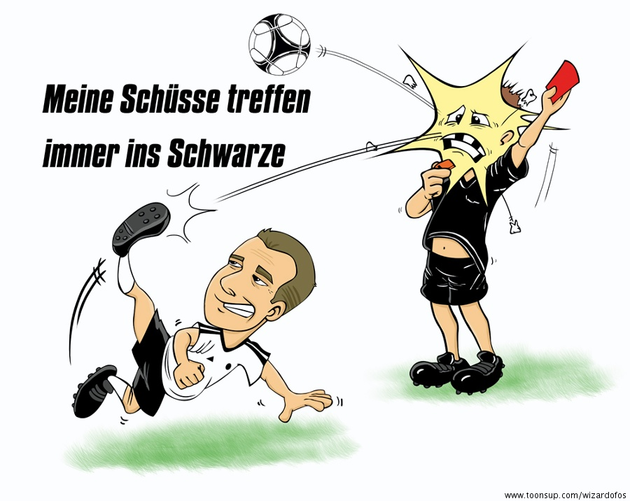 Cartoon: Meine Schüsse 1