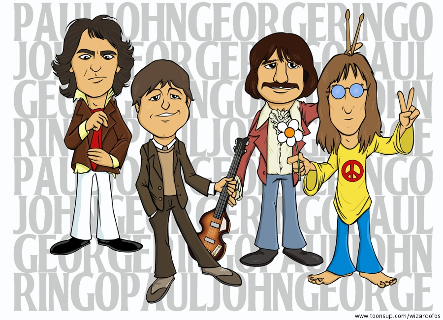 Cartoon: Beatles 1