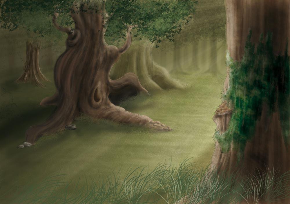 Illustration: Märchenwald 2