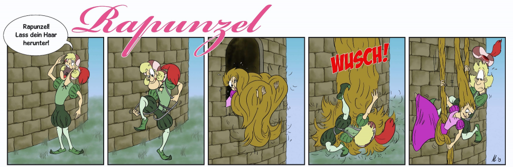 Comic: Rapunzel 1
