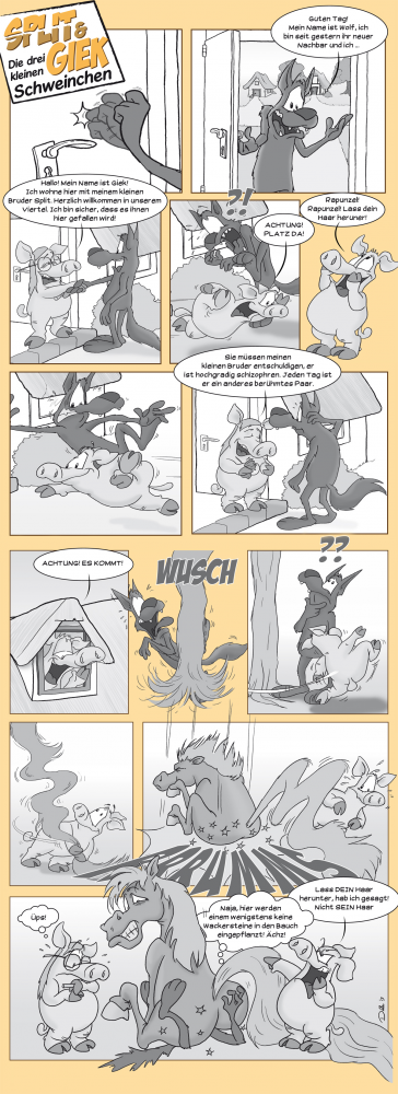 Comic: Split und Giek 1