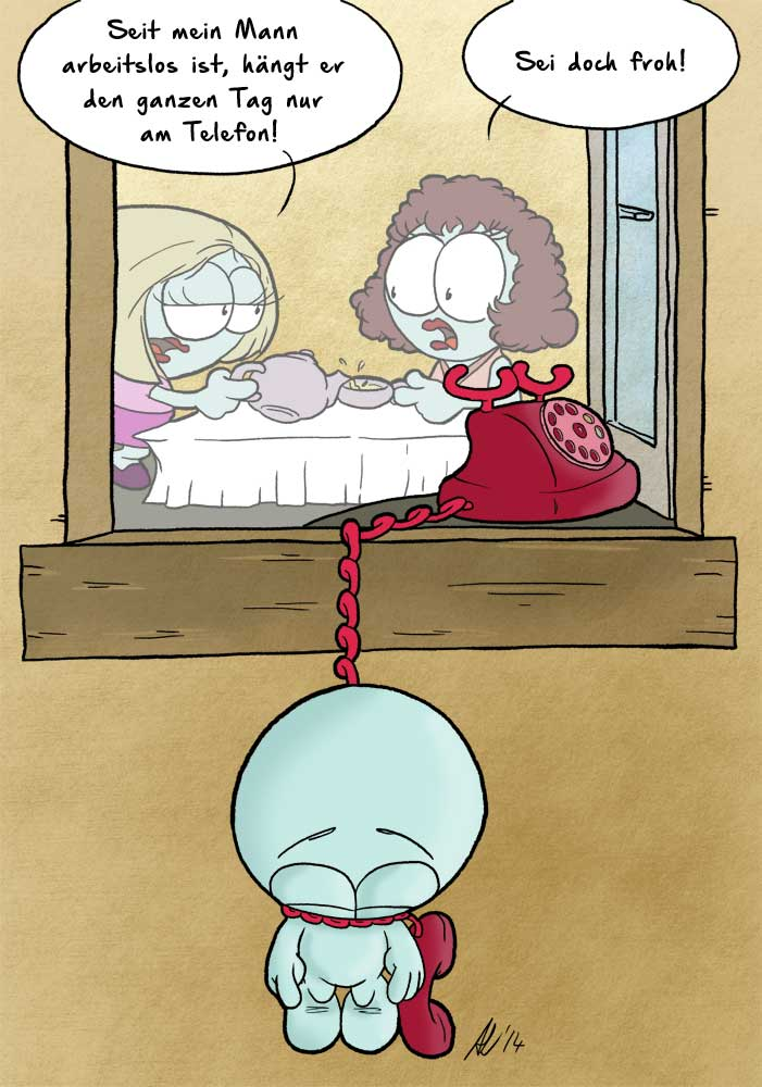 Cartoon: Telefon 1