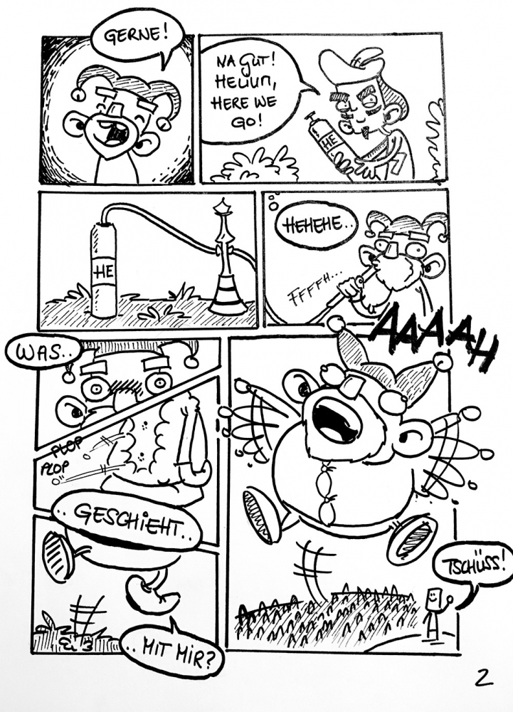 Comic: ART BATTLE RUNDE 3 - WizardofOs vs. Schoenii 4