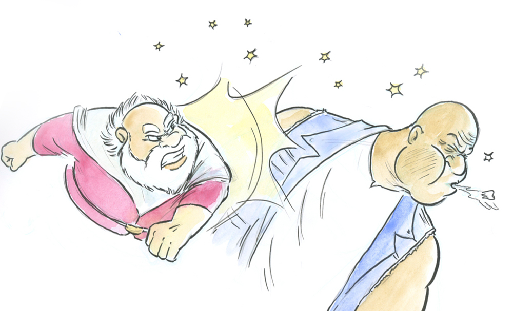 Concept Art / Character Design: Santas große Sause 1